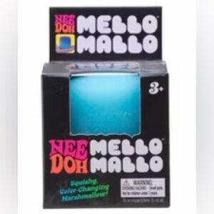 NeeDoh Mello Mallo BLUE Color-Changing